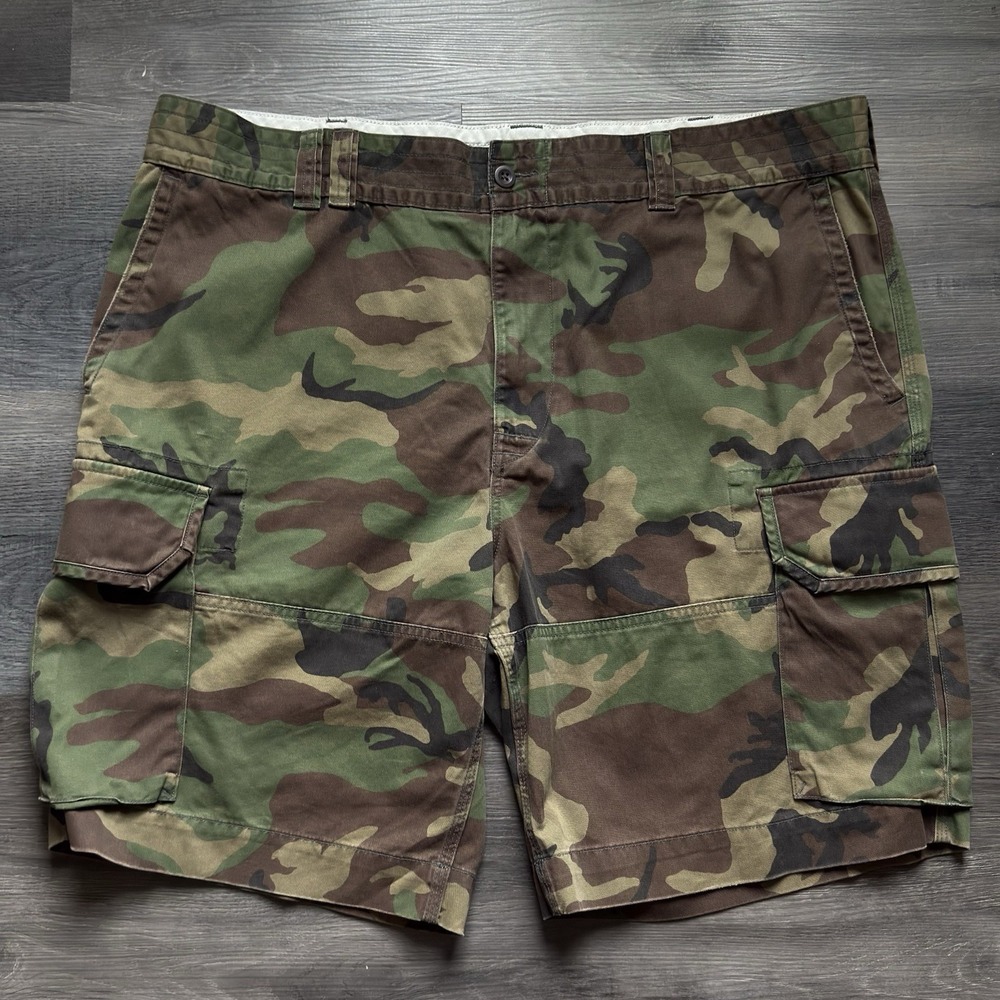 Polo Ralph Lauren Camo Cargo Shorts Mens 44 Relaxed Military Utility Gorpcore